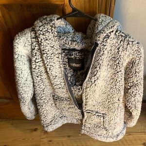 Grey/white jacket